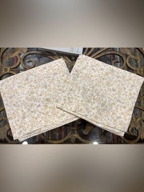 Collection by Charter Club King Cotton 19x35” White Gold Gray Cottage Farmhouse